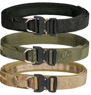 Double-layer Thickened Tactical Field Multi-functional Nylon Waistband