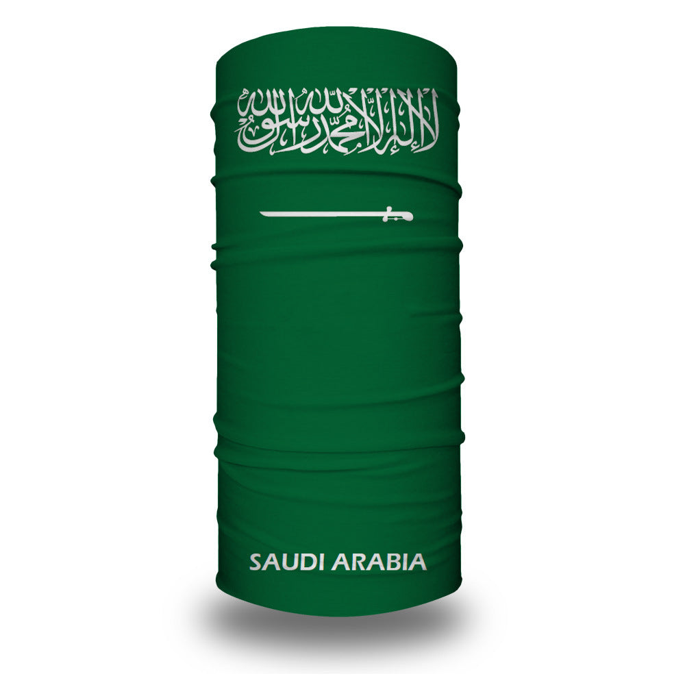 Multi-functional Neck Gaiter, Sun-protective Face Mask For Cycling, National Flag Headscarf Unisex