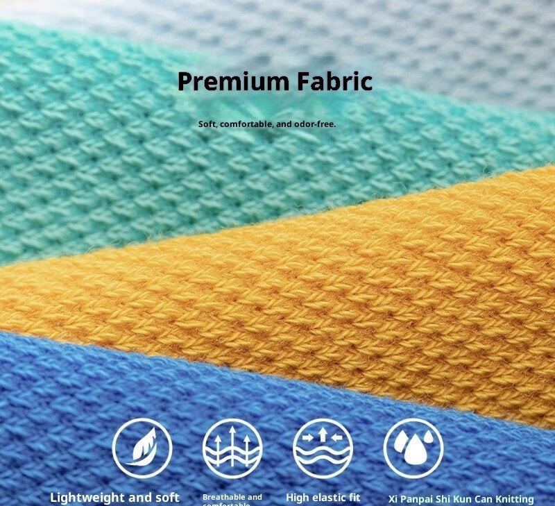 Ear-loop Mesh Breathable Sweat-wicking Low-top Youth Trendy Basketball Socks