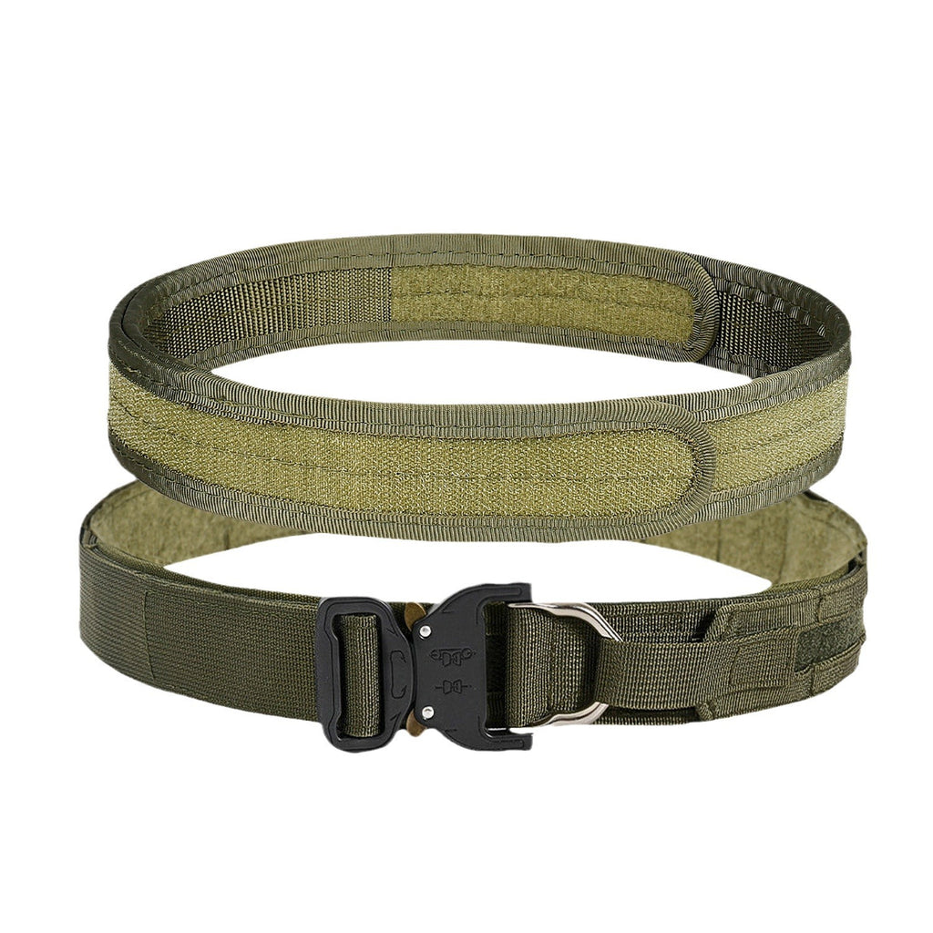 Double-layer Thickened Tactical Field Multi-functional Nylon Waistband