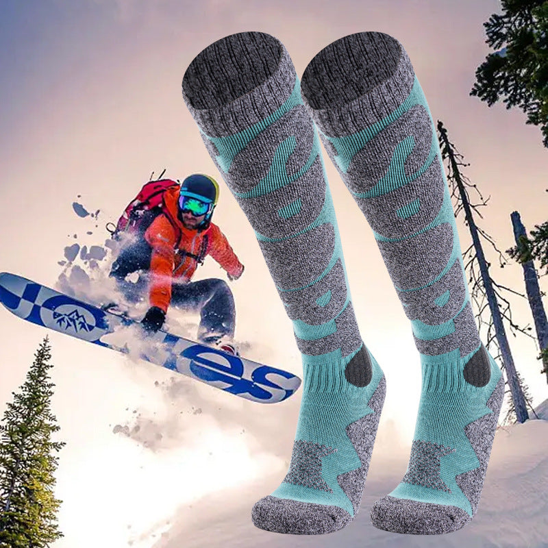 Thermal Over-knee Socks Sports Long Hiking