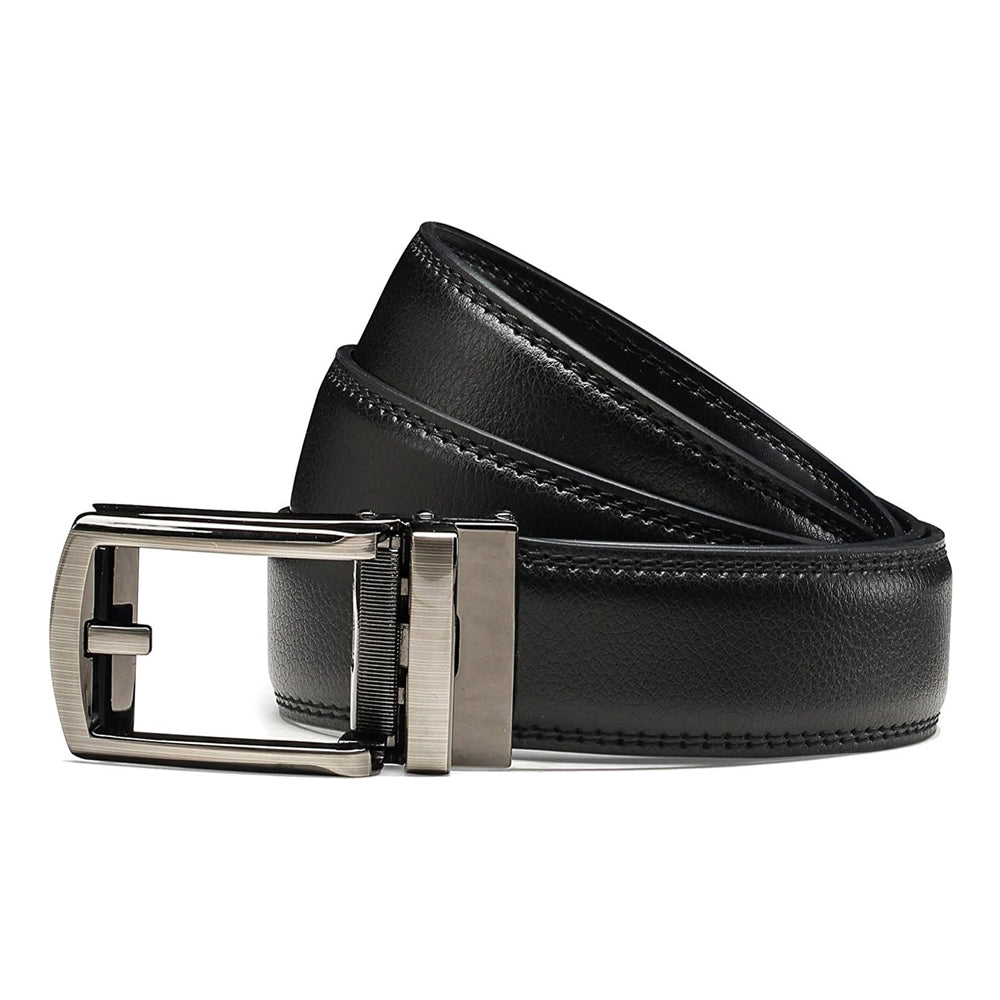 Ratchet Boy Belt With Snap Closure Adjustable For Casual And Formal Wear