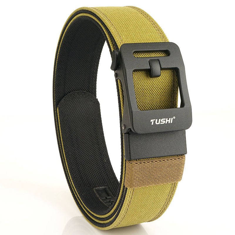 Men's Automatic Buckle Double-layer Belt