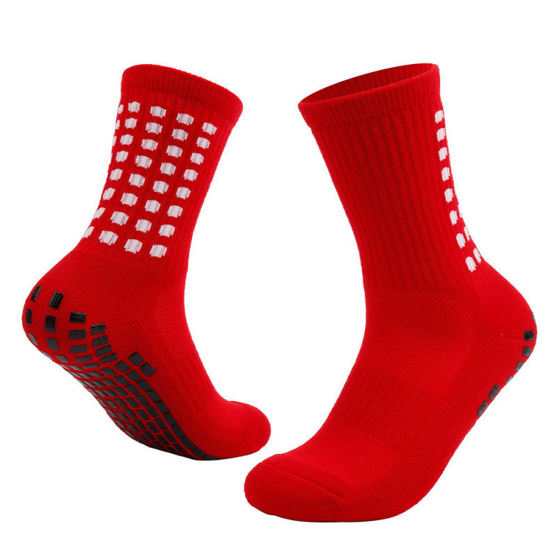 Breathable Basketball Socks Non-slip Rubber Studs Sole