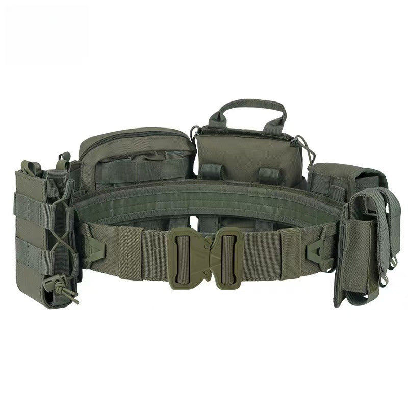 Waist Seal Eight-piece Set Quick Release Equipment Waist Bag Outdoor Patrol Multi-functional Tactical Belt Wholesale