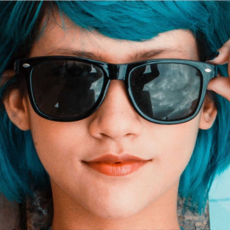 Retro Rice Nail European And American Women's Sunglasses