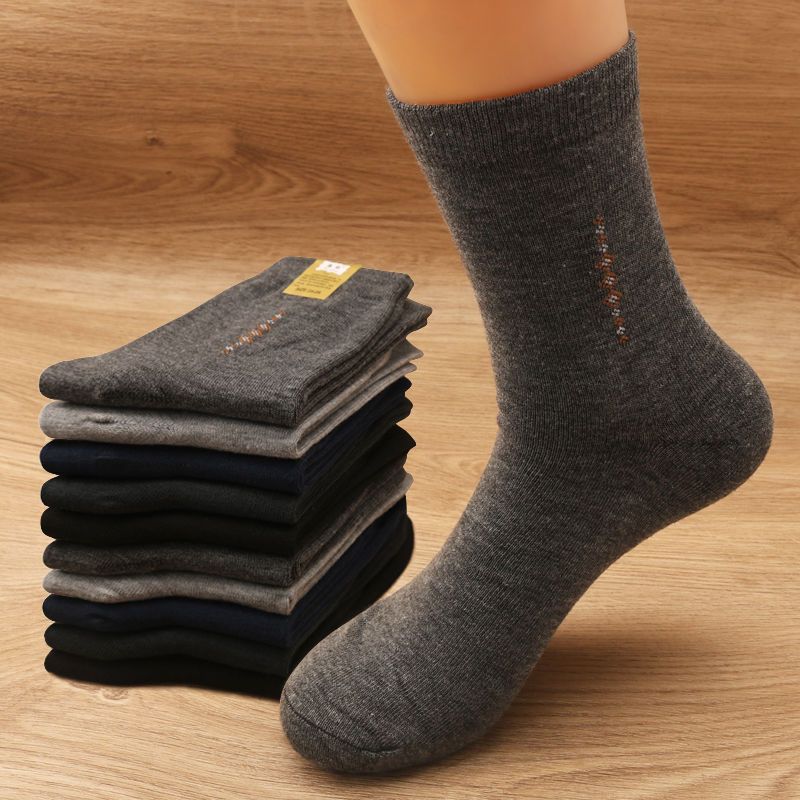 Men's Mid-calf Socks For Autumn And Winter
