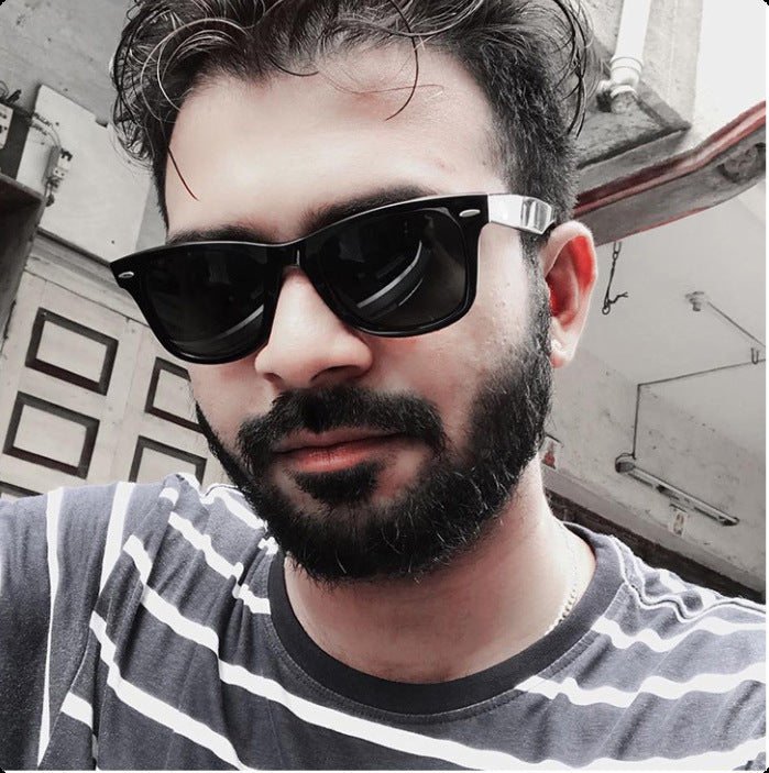 Retro Rice Nail European And American Women's Sunglasses