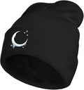 Amazon Embroidered Knitted Hat With Moon And Stars Design AutumnWinter Wool Hat