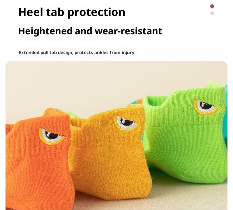 Ear-loop Mesh Breathable Sweat-wicking Low-top Youth Trendy Basketball Socks