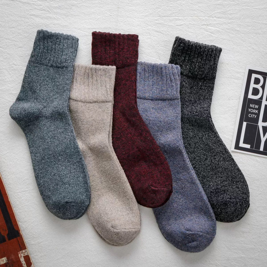 Men's Casual Thickened Thermal Wool Socks
